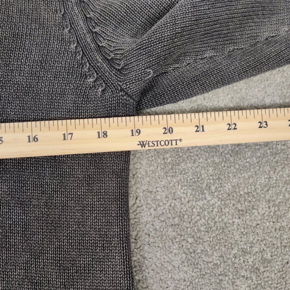 Goodthreads Men's Cardigan Size M Gray Cotton Casual Knitwear Outdoor Timeless - Picture 6 of 7